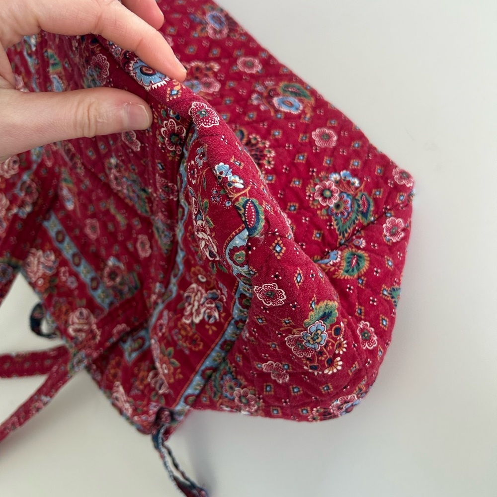 Vera Bradley Provincial Red Hoosier 1986 bag - Picture 7 of 16